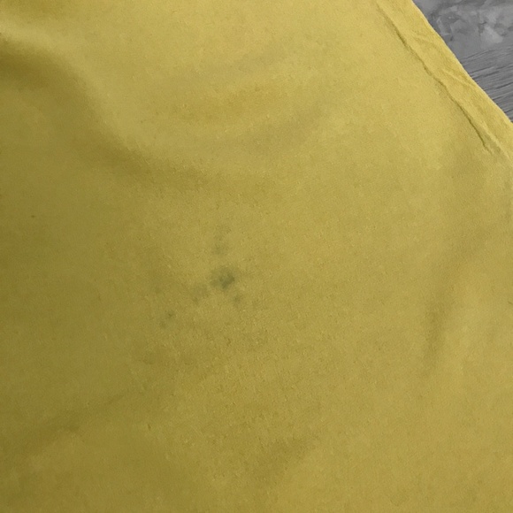 French Connection Womens Silk Tank Yellow Chiffon Pullover Womens 4 - Picture 6 of 7